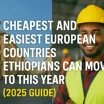 Cheapest and easiest European countries for Ethiopians